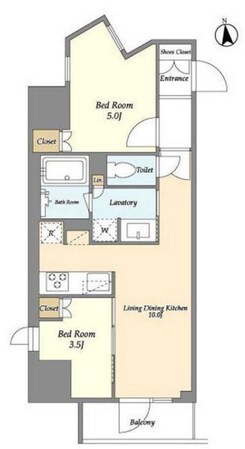 ラサンテ上野(LaSante上野)の物件間取画像